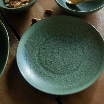 Тарелка Loveramics Studio 26 см D103-33BDG Dinner Plate (Matte Dark Green), темно-зеленый 6