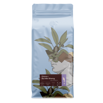 China Bai Mei AUGUST COFFEE (для эспрессо) кофе в зернах, упак. 1 кг.