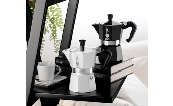 Гейзерная кофеварка Bialetti Moka Express чёрная на 3 порции 4952 3