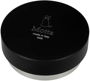 Пуш-темпер для кофе d58,5 мм MOTTA LIGHTNING 535585 сталь, цвет черный