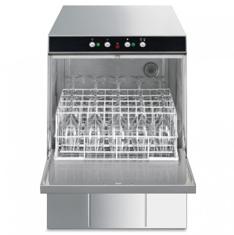 Посудомоечная машина Smeg SPD500 электромеханическое управление, сливная помпа и дозаторы в комплекте, серия КОМФОРТ для кассет 500 х 500 мм