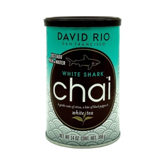 Чай Латте White Shark Tea DAVID RIO смесь на основе экстрактов чая жб 398  гр_webp