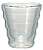 Стеклянный стакан с двойными стенками XLVI Double-wall glass 90 мл