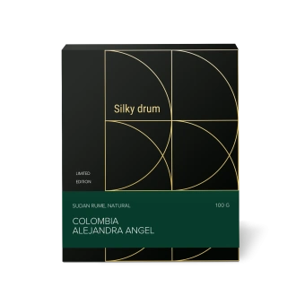 Колумбия Alejandra Angel SILKY DRUM (под фильтр) кофе в зернах, упак. 100 г.
