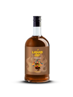 Шоколад сироп без сахара LIQUID JOY бутылка стекло 700 мл 2