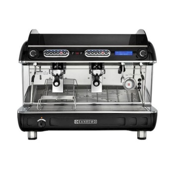 Кофемашина эспрессо Sanremo Verona SED+AM 2GR ТА, высокие группы, автоматическая, чёрная  2