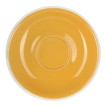 Кофейная пара LOVERAMICS Egg желтый 150 мл C088-60BYE / C088-30BYE Yellow (чашка и блюдце) (1)