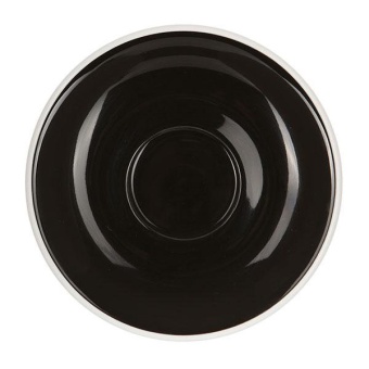 Блюдце Loveramics Egg 14,5 см C088-22BBK Black, цвет черный