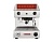 Кофемашина эспрессо рожковая Sanremo Capri SAP DLX (полуавтомат) 1гр. красная