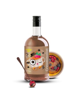 Крем-брюле сироп Creaminalist LIQUID JOY бутылка стекло 700 мл 1