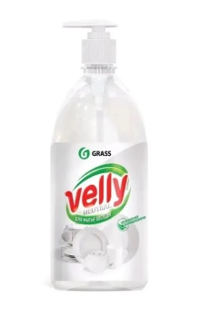 Средство для мытья посуды Grass «Velly» neutral, флакон 1000 мл 2