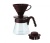 Набор для кофе Hario VCSD-02-CBR сервировочный чайник+воронка пластик размер 02 V60, цвет коричневый