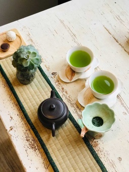 Японский листовой чай сенча фукамуши премиум ORIGAMI TEA, упак. 50 гр.  4