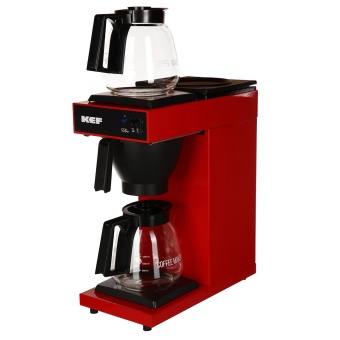 Кофеварка капельная фильтровая KEF Filtro FLT 120-2 Red 1,8л, цвет корпуса красный 2