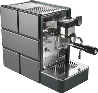 Кофемашина эспрессо Stone-Espresso Pure, Inox-Grey, корпус серый 1