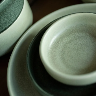 Тарелка Loveramics Tapas 20 см D114-02BDG Salad Plate (Matte Dark Green), темно-зеленый 2