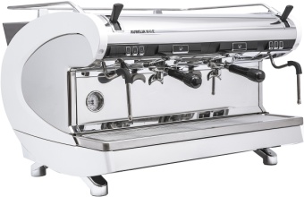 Кофемашина эспрессо рожковая Nuova Simonelli Aurelia Wave 2 group White полуавтомат, цвет белый (2)