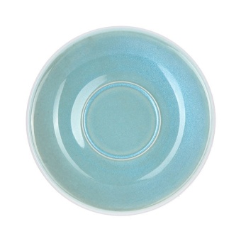 Кофейная пара LOVERAMICS Egg 106BIB / 141BIB Ice Blue (чашка и блюдце), светло-голубой 300 мл. (2)