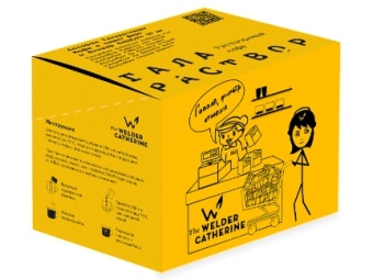 Ассорти "Кофе с наших ферм и Оливер Бердуго" СВАРЩИЦА ЕКАТЕРИНА кофе растворимый, упак. 30 шт.