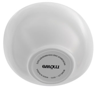 Соусник MÖWE Ocean 80 мл, Ø90хВ35 мм, белый глянец (2)