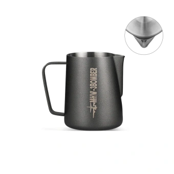 Питчер для молока MHW-3BOMBER Milk Frothing Pitcher 3.0 Matte Black, 450/600 мл – профессиональный питчер для латте-арта, SUS304