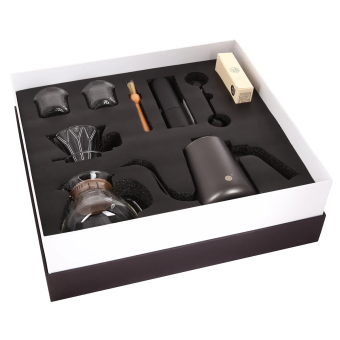 Набор для заваривания кофе ZeroHero S01 Professional PCTG Gift Box - Brown, S01glhz013  glhz014 (14)