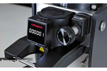 Кофемолка Carimali Slingshot Dosis S75, жернова плоские 75 мм, цвет дерево 9