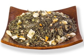Зелёный чай с добавками Лимон с имбирем Griffiths Tea упак 500 гр