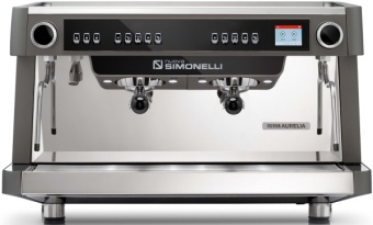 Nuova Simonelli NUOVA AURELIA VOL XT 2Gr 220V metallic grey+PID+high groups+LED+ Group Display+Double wall steam wand профессиональная кофемашина для эспрессо | интернет-магазин товаров для кофеен ТЕРРИТОРИЯ КОФЕ