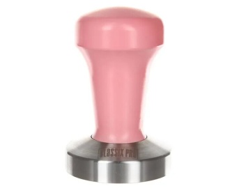 Темпер для кофе CLASSIX PRO цвет рукоятки розовый, диаметр 58,4 мм