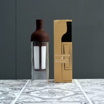 Бутылка для заваривания Hario FIC-70-CBR стекло, цвет коричневый объём 650 мл 3