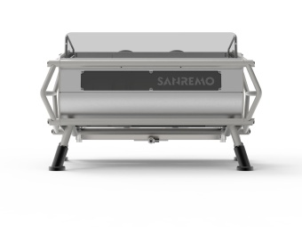 Кофемашина эспрессо рожковая Sanremo Café Racer Naked 2GR Silver Black 3