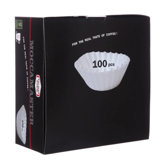 Фильтры бумажные Moccamaster Basket-pancake Filters 100 шт 2