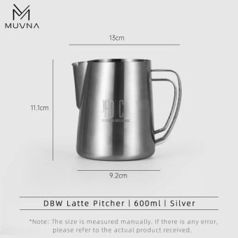 Питчер для молока MUVNA DBW Propca Lion 600 мл, стальной