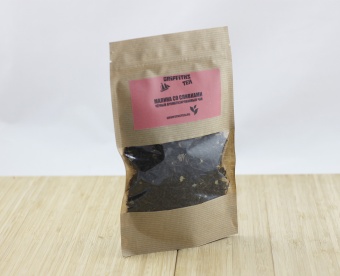 Малина со сливками GRIFFITHS TEA чай чёрный ароматизированный, упак. 50 гр. (1)