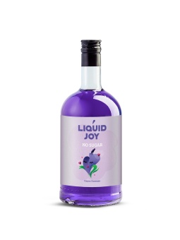 Лаванда сироп без сахара LIQUID JOY бутылка стекло 700 мл 2