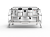 Sanremo Café Racer 2GR Full White - профессиональная кофемашина (2 группы, мультибойлерная, для кофейни) | интернет-магазин товаров для кофеен ТЕРРИТОРИЯ КОФЕ