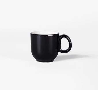 Чашка MÖWE Hen 110 Handle Black - эспрессо