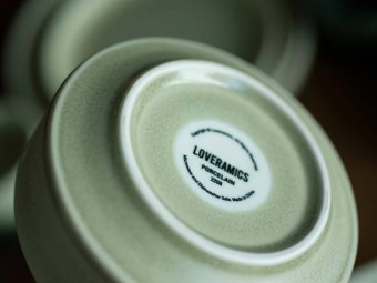 Тарелка Loveramics Tapas 12,5 см D114-10BDG Low Bowl (M) (Matte Dark Green), темно-зеленый 5