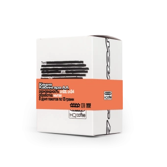 Kenya Kabingara aa HQ! COFFEE кофе молотый в ДРИП-ПАКЕТАХ, упак. 8 шт.