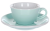 Кофейная пара LOVERAMICS Egg светло-голубой 150 мл C088-63BBL  С088-36BBL Ice Blue чашка и блюдце (1)