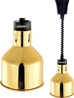 Лампа инфракрасная подогреватель AIRHOT IR-G-775 бронзовая