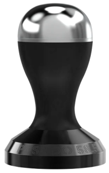 Темпер для кофе Pesado With Black Base 58,5 мм, color blacksilver