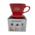 Воронка для кофе TIAMO HG5491 керамическая на 1-4 чашки, красная 4