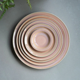 Тарелка Loveramics Er-go! 26,5 см D068-79B Dinner Plate (Rose), розовый (4)