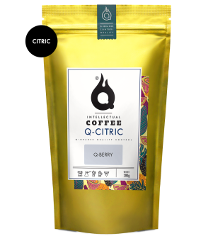 Q-Berry QQ COFFEE (для эспрессо) кофе в зернах, упак. 200 г.