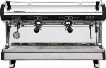 Кофемашина эспрессо рожковая Nuova Simonelli Aurelia Wave 2 group S 220V black+high groups+LED