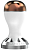 Темпер для кофе Pesado 53,5 мм, color white/bronze
