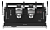 Кофемашина эспрессо рожковая Dalla Corte Zero Barista TD, 2 группы, черный, 1-MC-ZERO-2-TD-400
