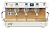 Кофемашина эспрессо рожковая Dalla Corte XT Barista WO, 3 группы, белый дуб, 1-MC-DCPROXT-3-WO-400